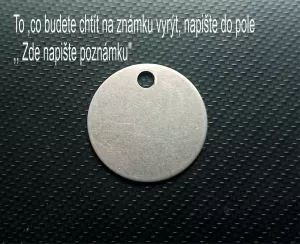 kolečko průměr 28  nerez